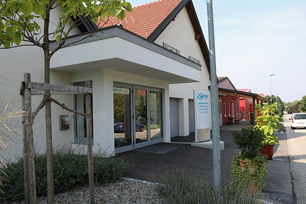 Haupteingang der Berger GmbH in Stockerau